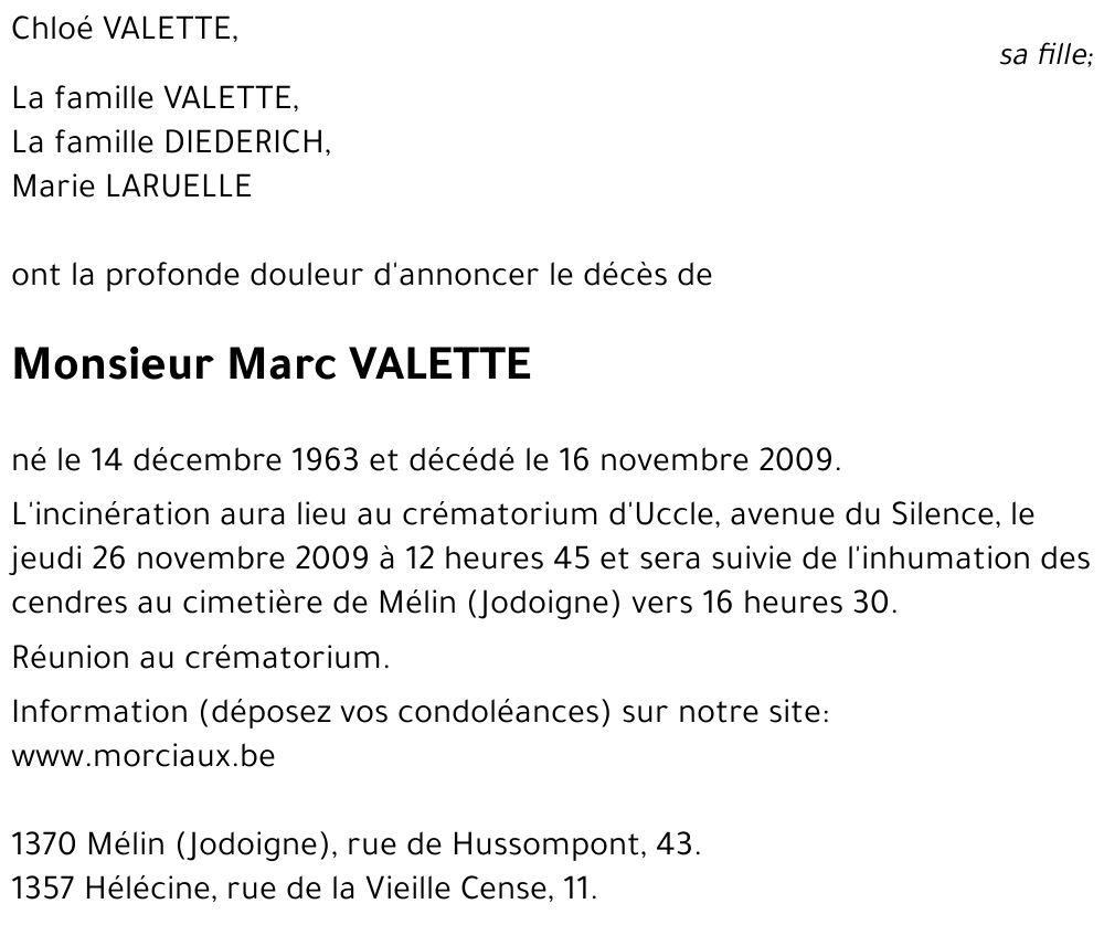 Marc VALETTE