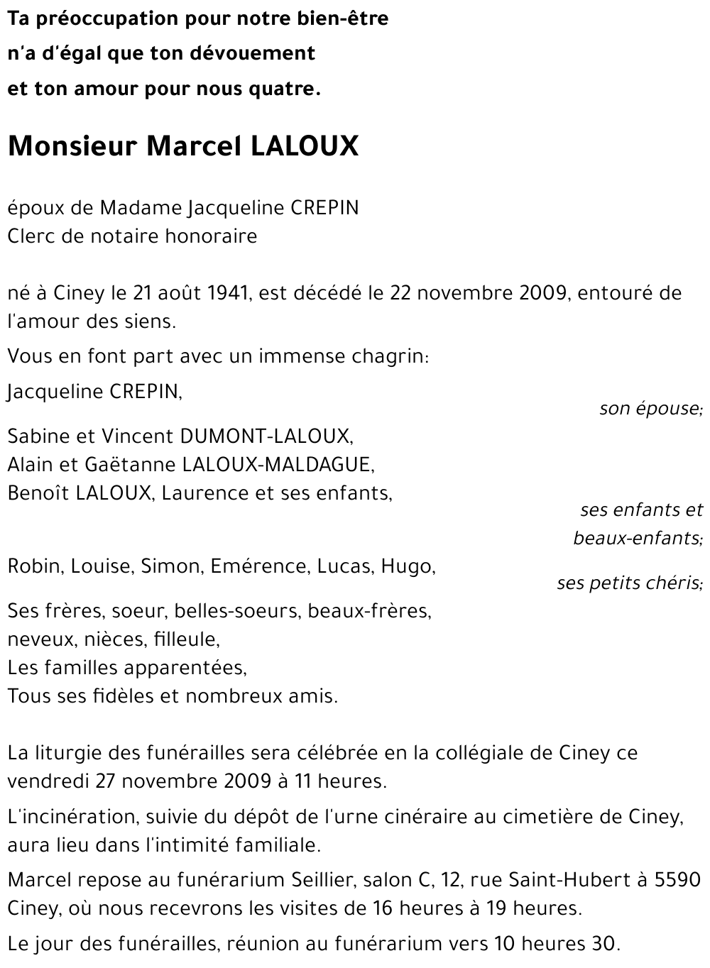 Marcel LALOUX