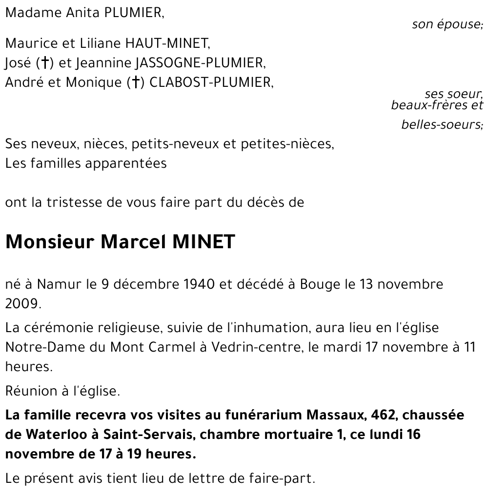 Marcel MINET