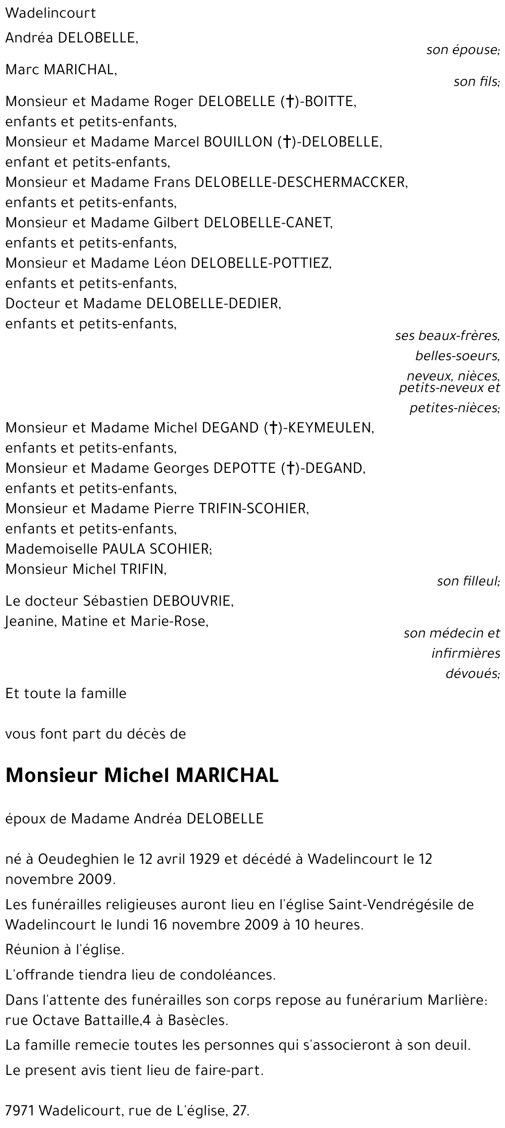 Michel MARICHAL