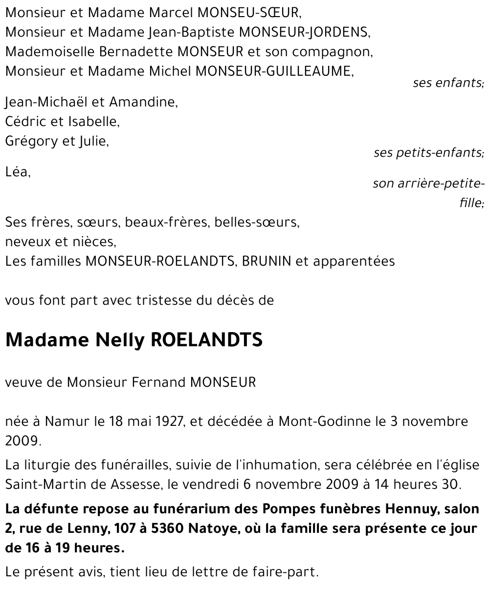 Nelly ROELANDTS