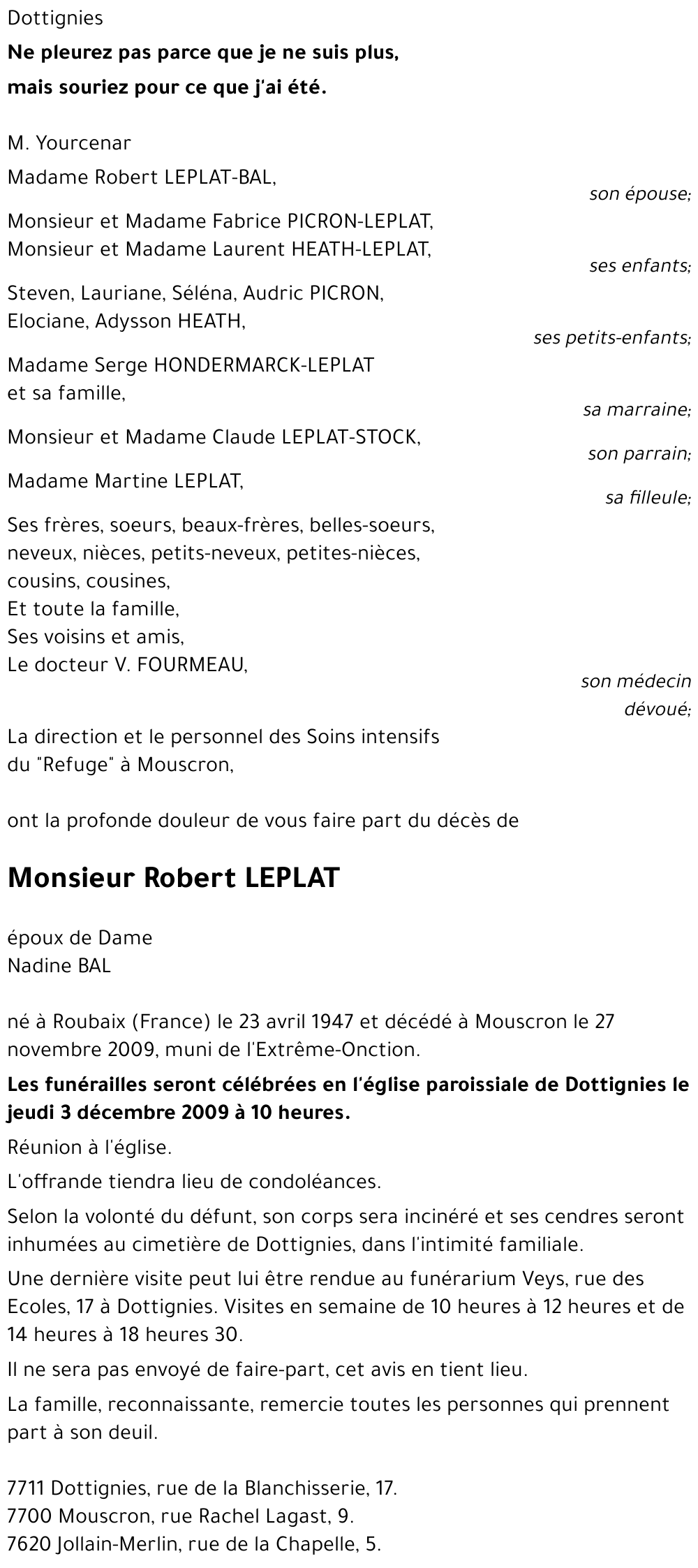 Robert LEPLAT