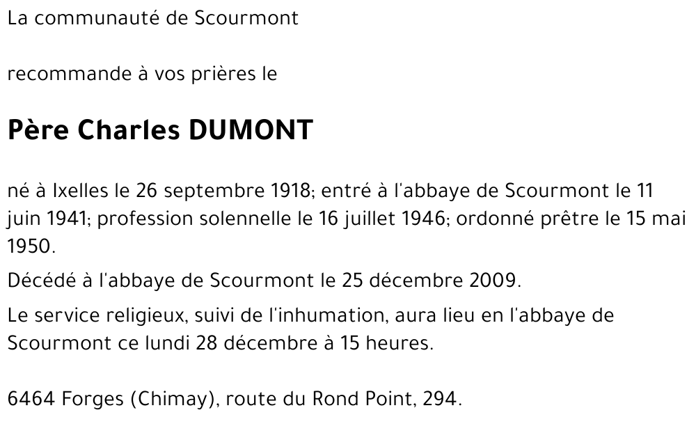 Charles DUMONT