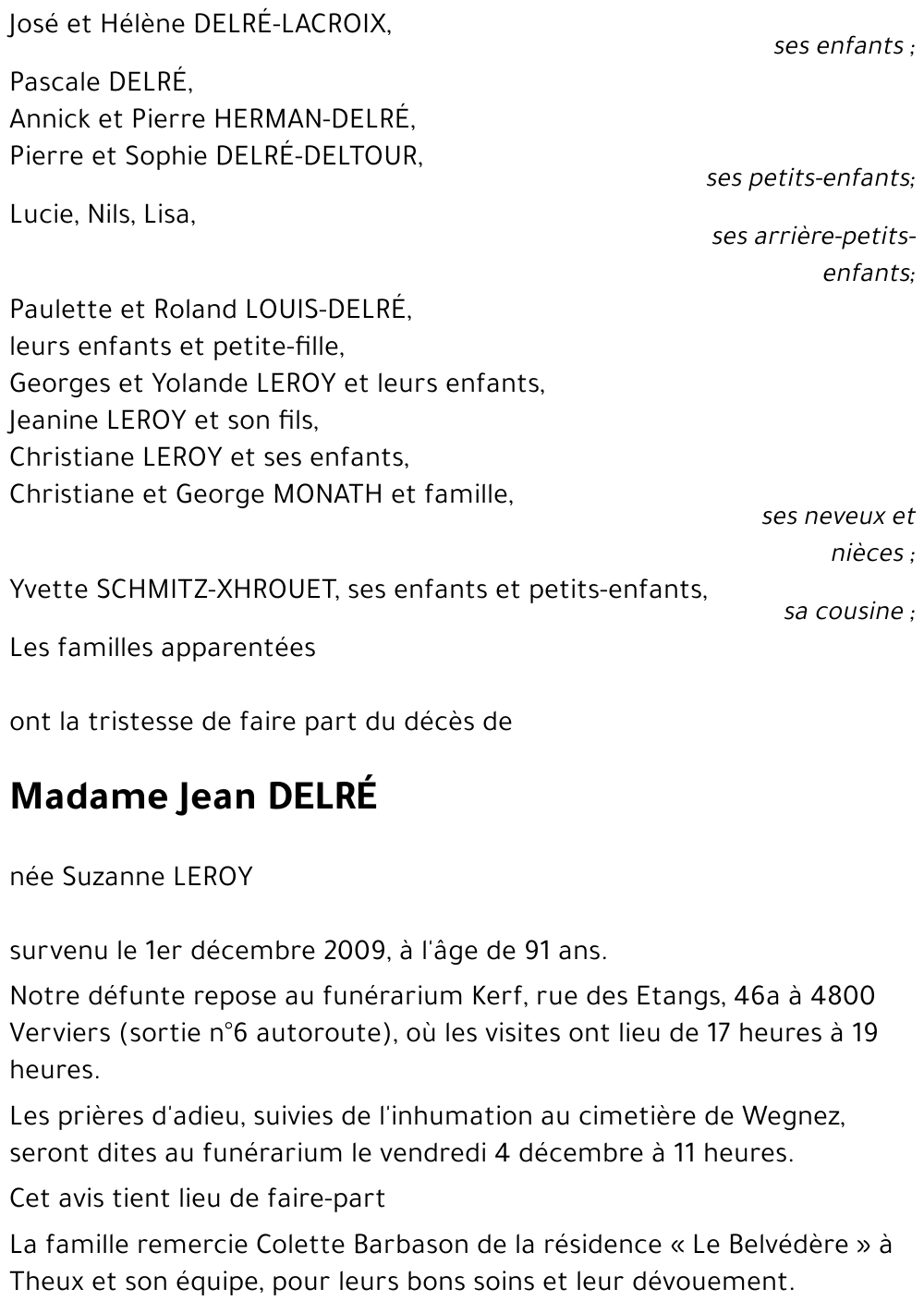 Jean DELRE