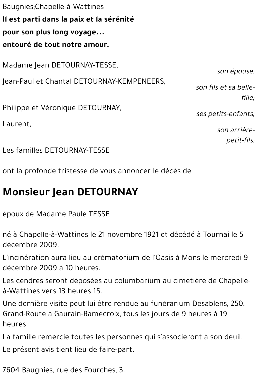 Jean DETOURNAY