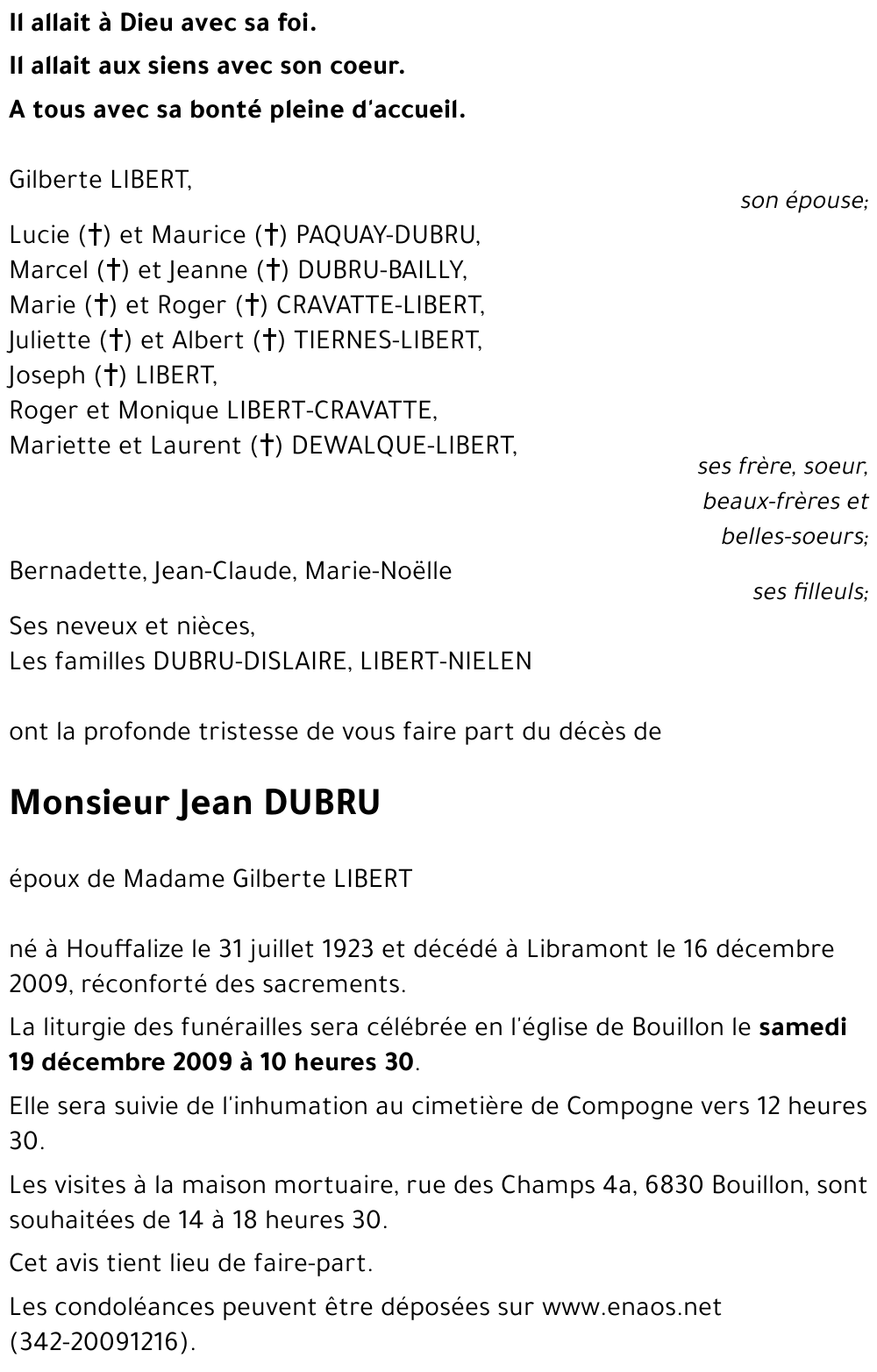 Jean DUBRU