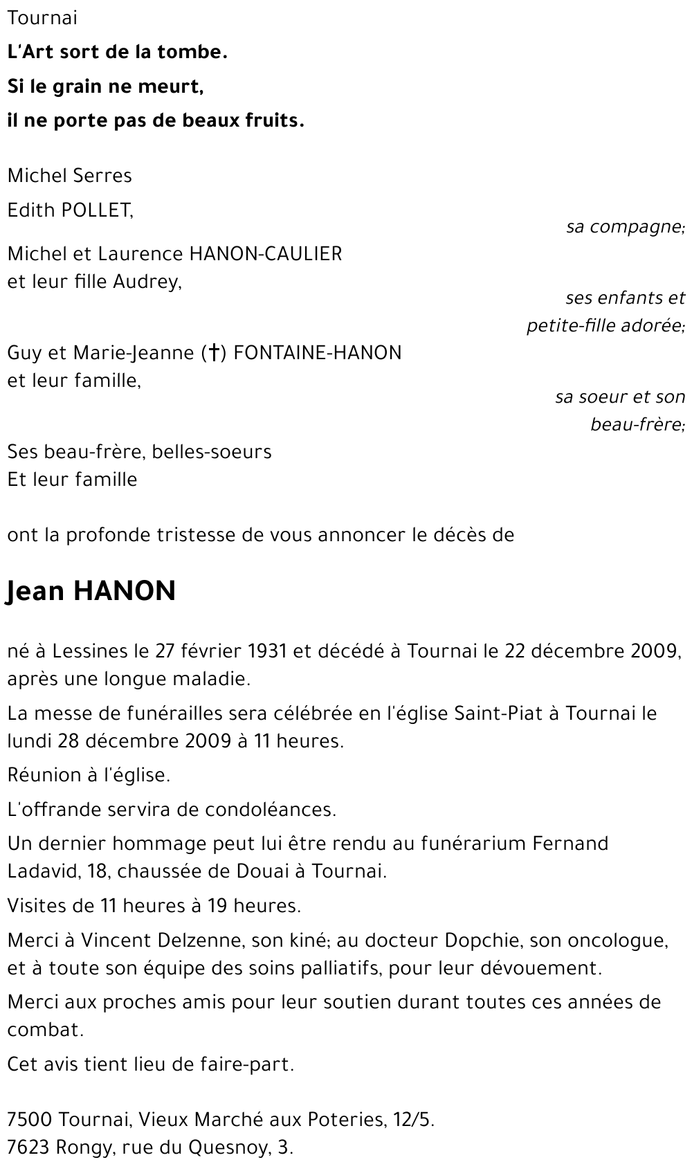 Jean HANON