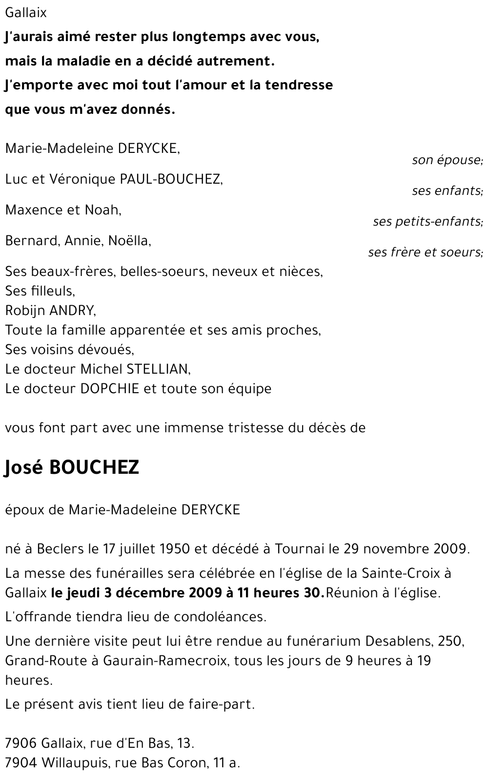 José BOUCHEZ