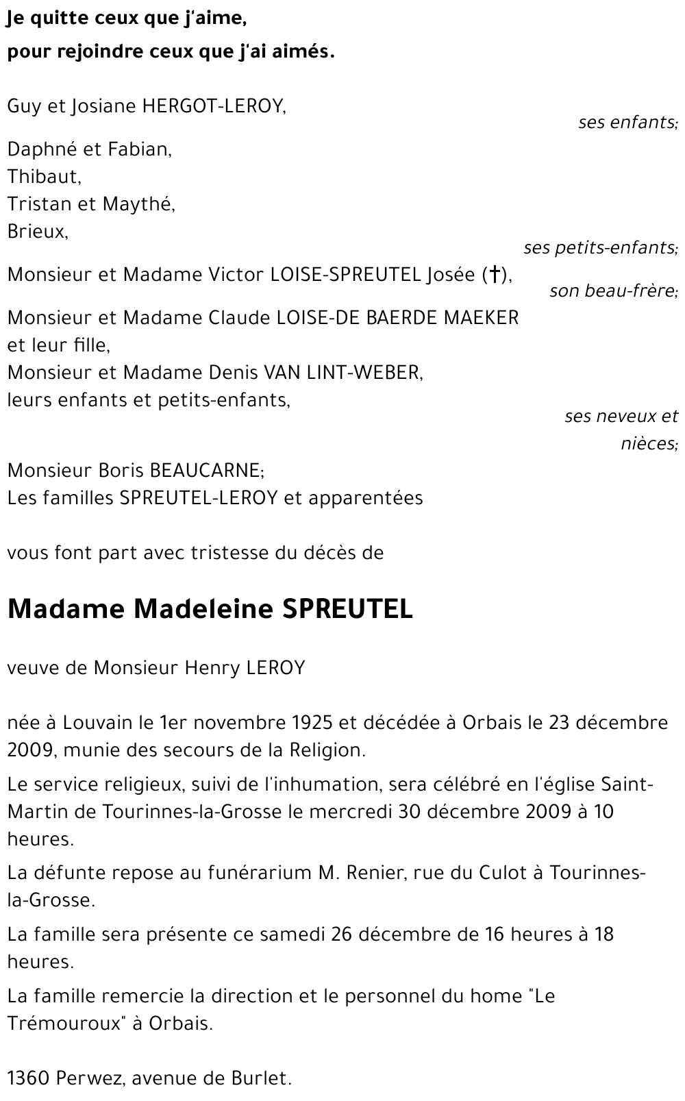 Madeleine SPREUTEL