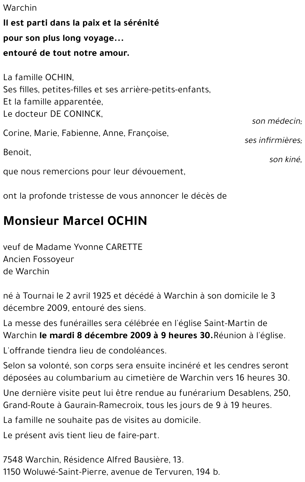 Marcel OCHIN