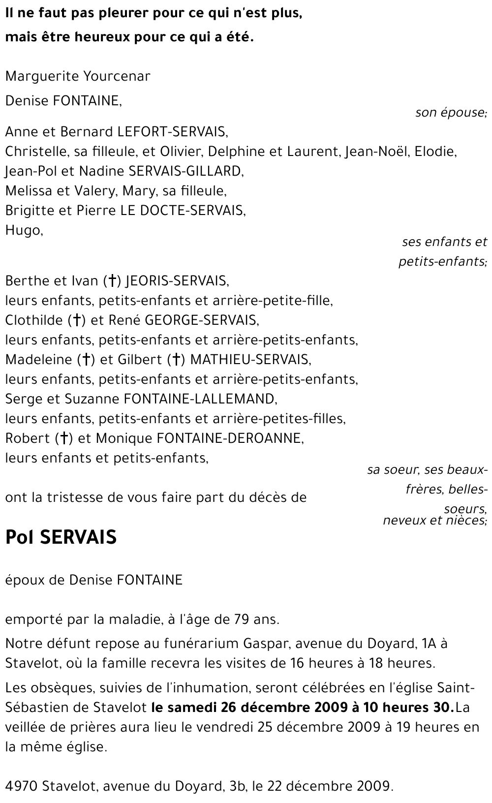 Pol SERVAIS