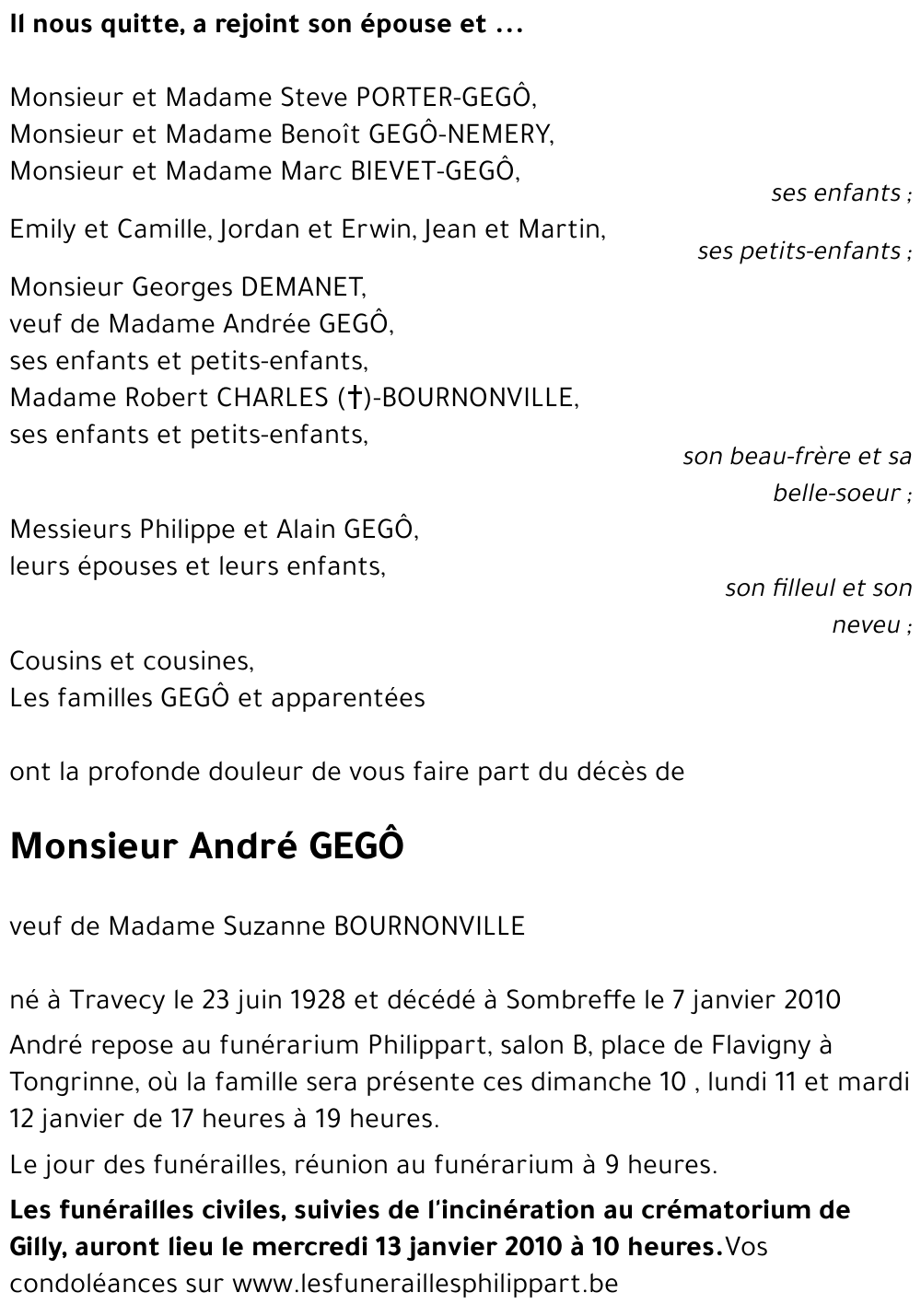 André GEGÔ