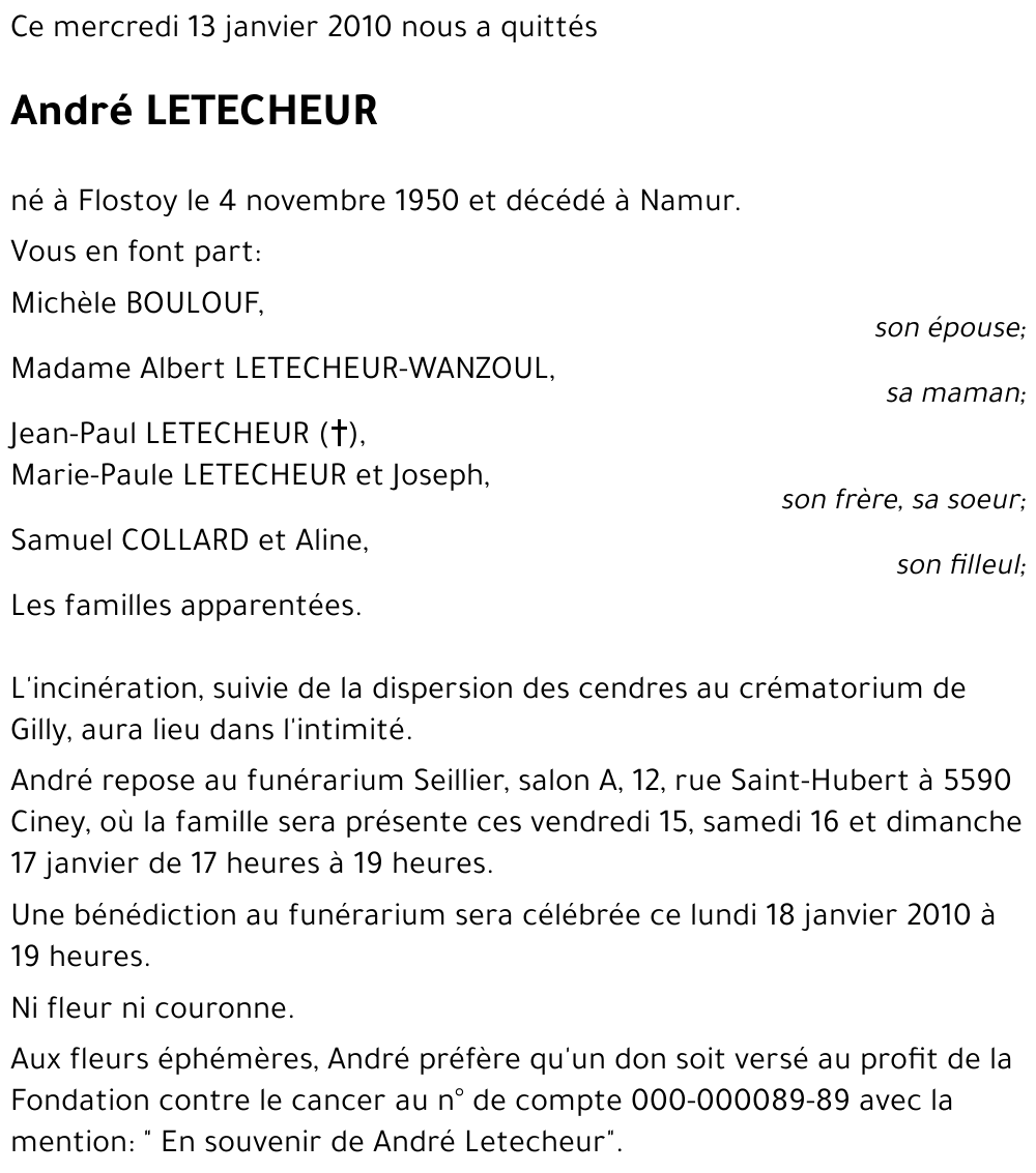 André LETECHEUR