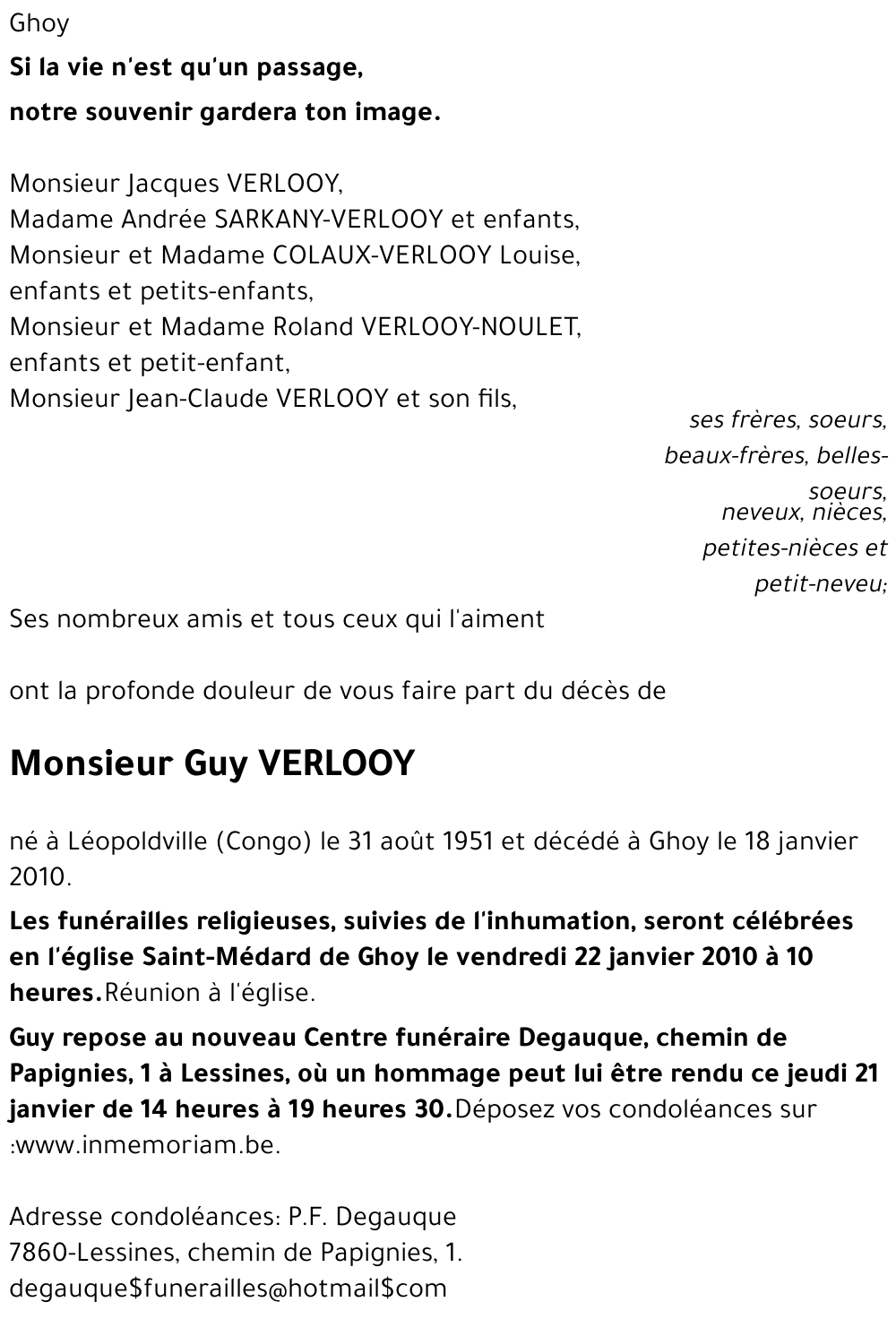 Guy VERLOOY