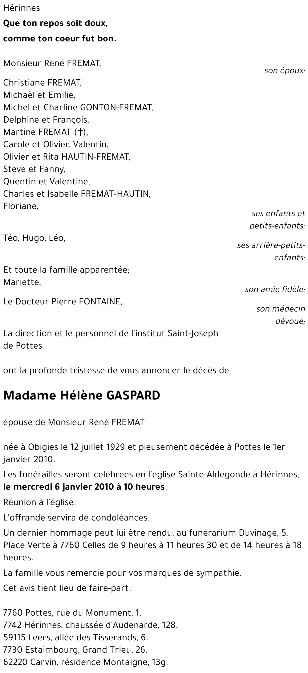 Hélène GASPARD