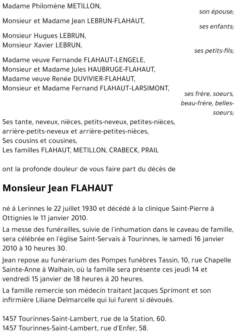 Jean FLAHAUT