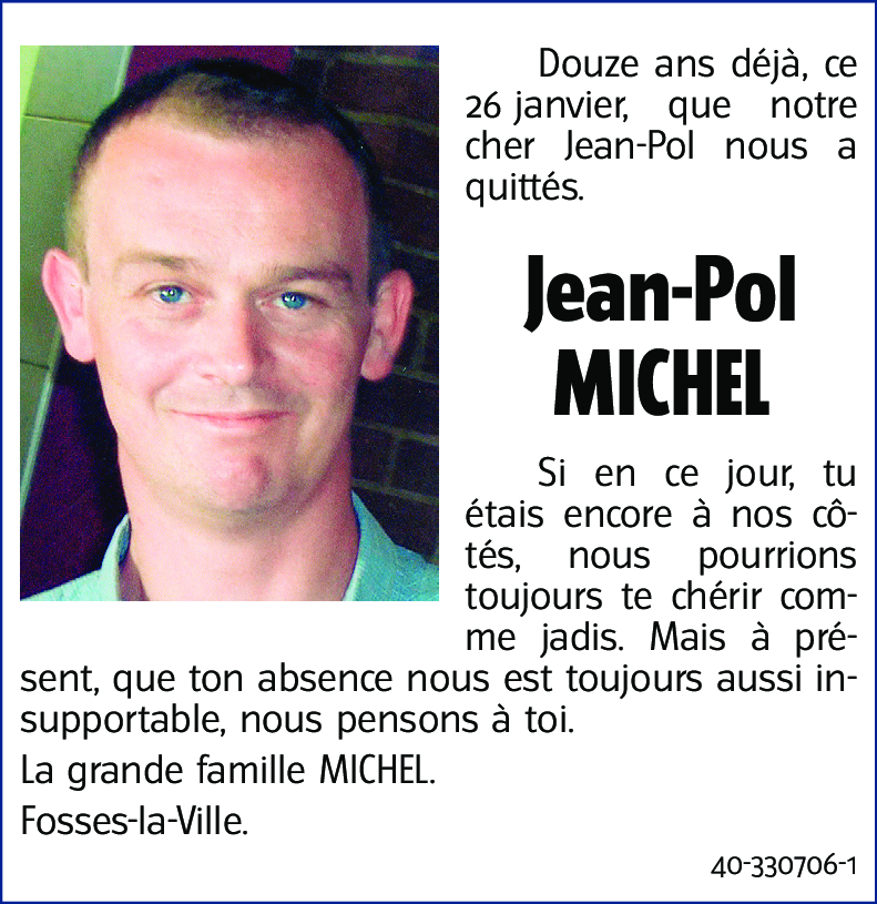 Jean-Pol MICHEL