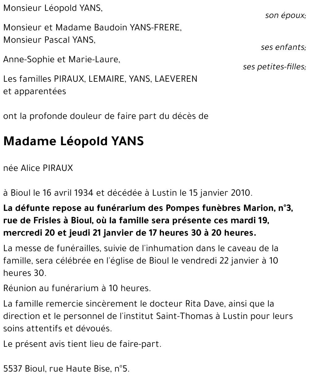 Léopold YANS