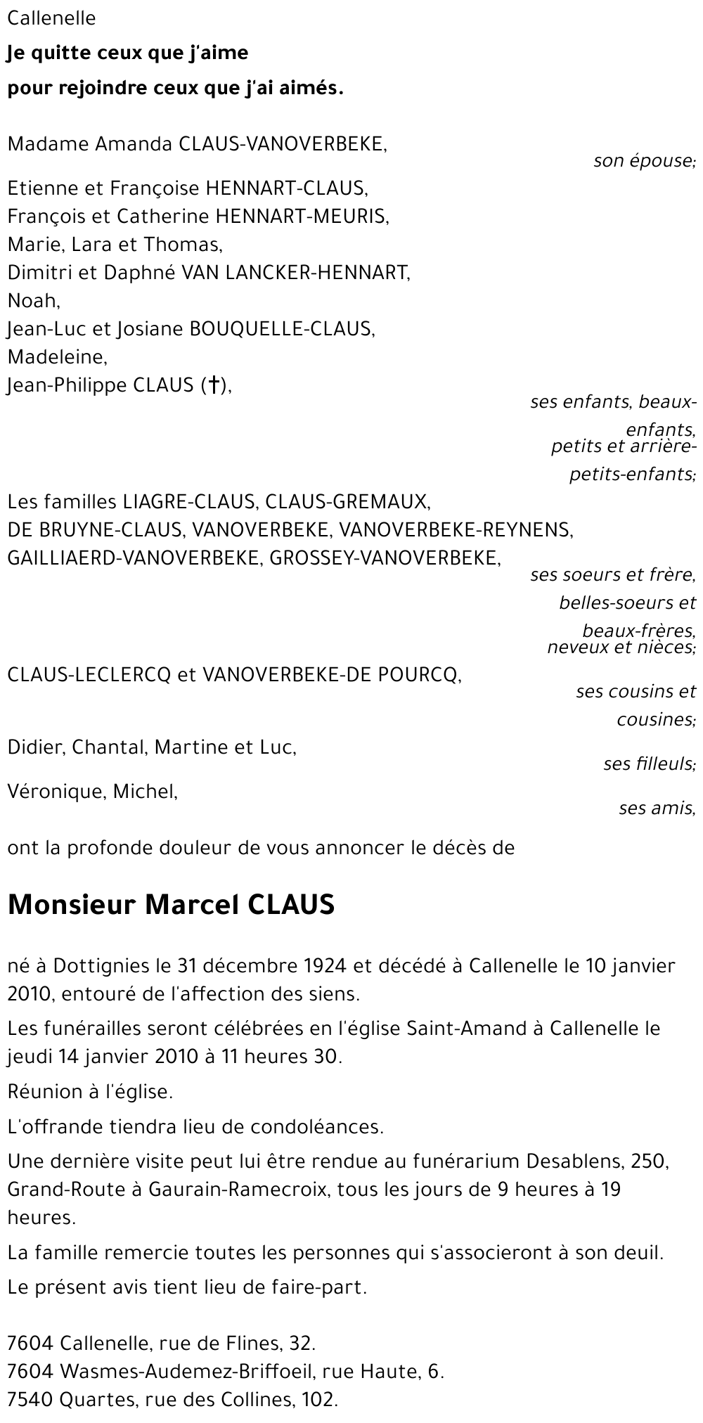 Marcel CLAUS