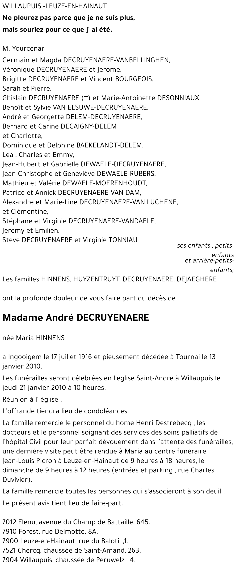 Maria HINNENS