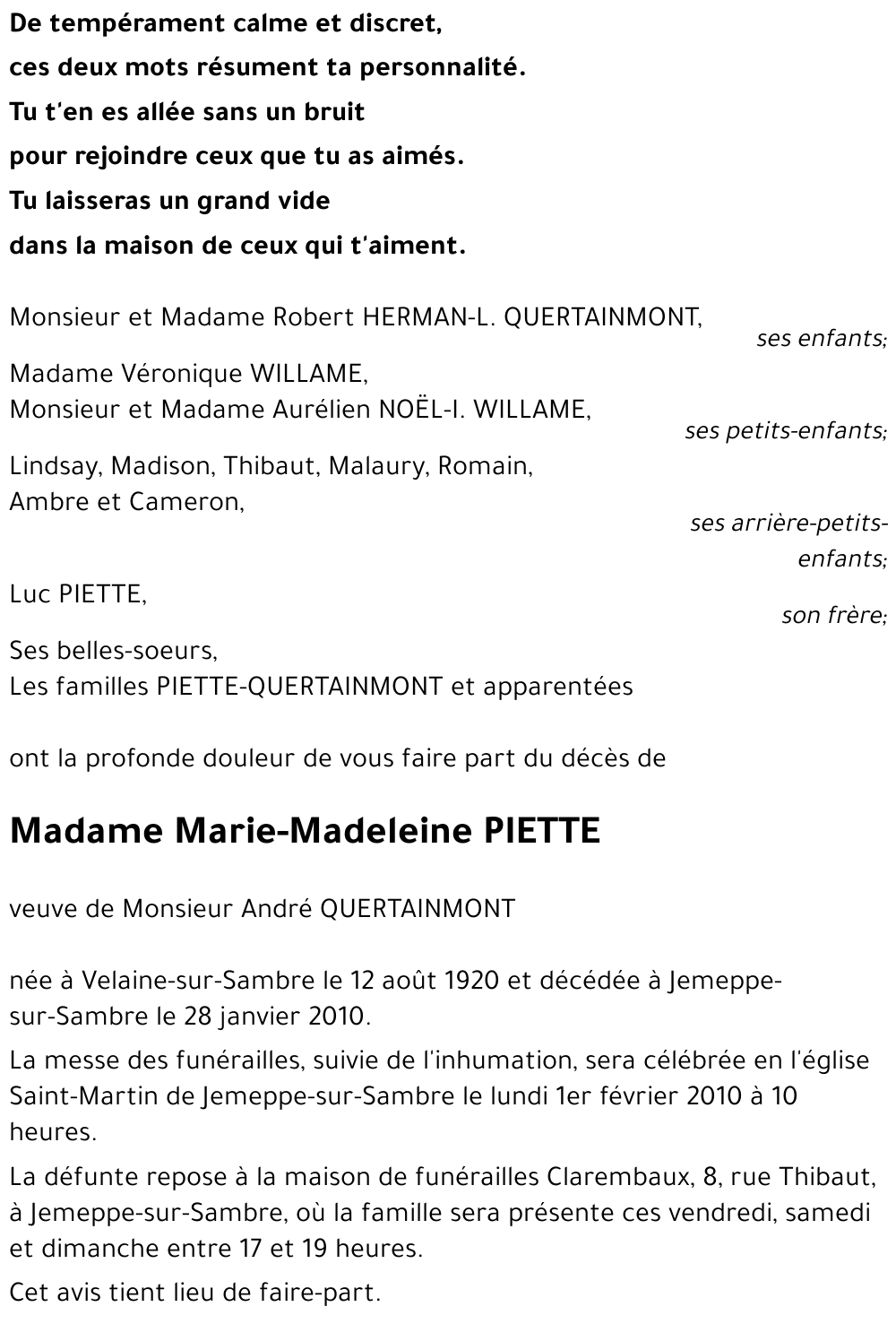 Marie-Madeleine PIETTE