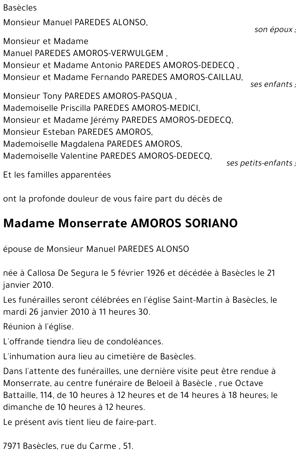 Monserrate AMOROS SORIANO