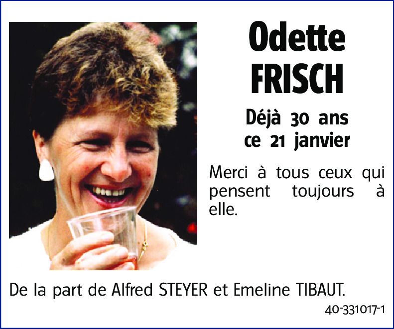 Odette FRISCH