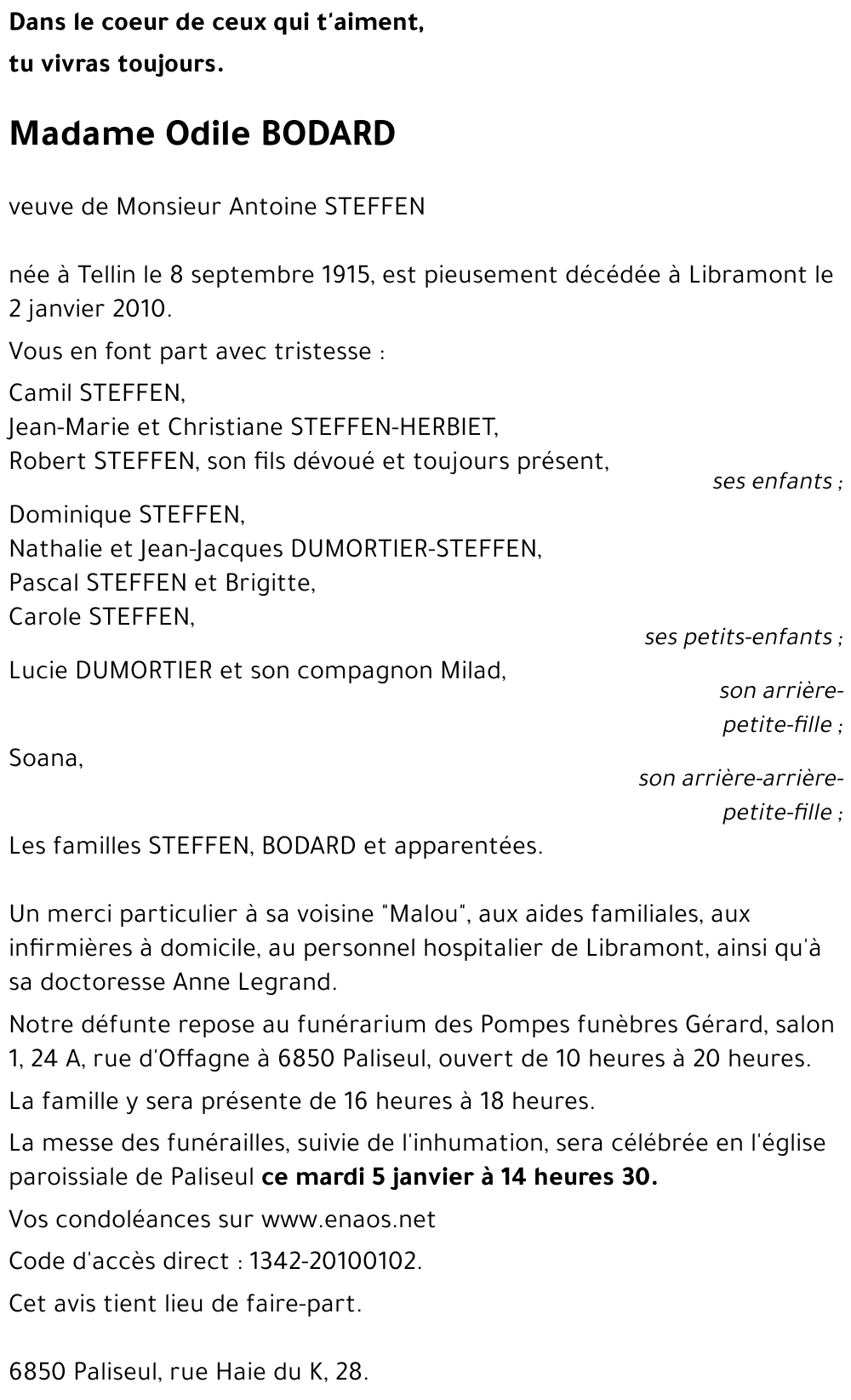 Odile BODARD