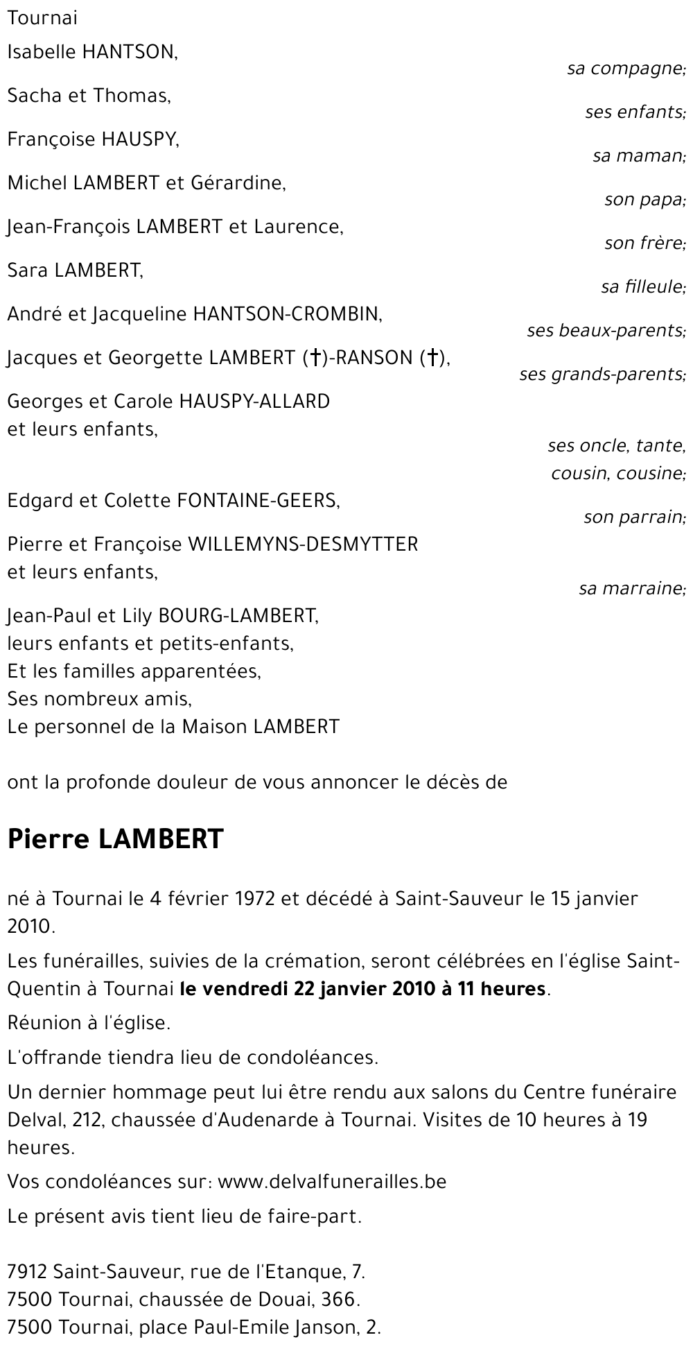 Pierre LAMBERT