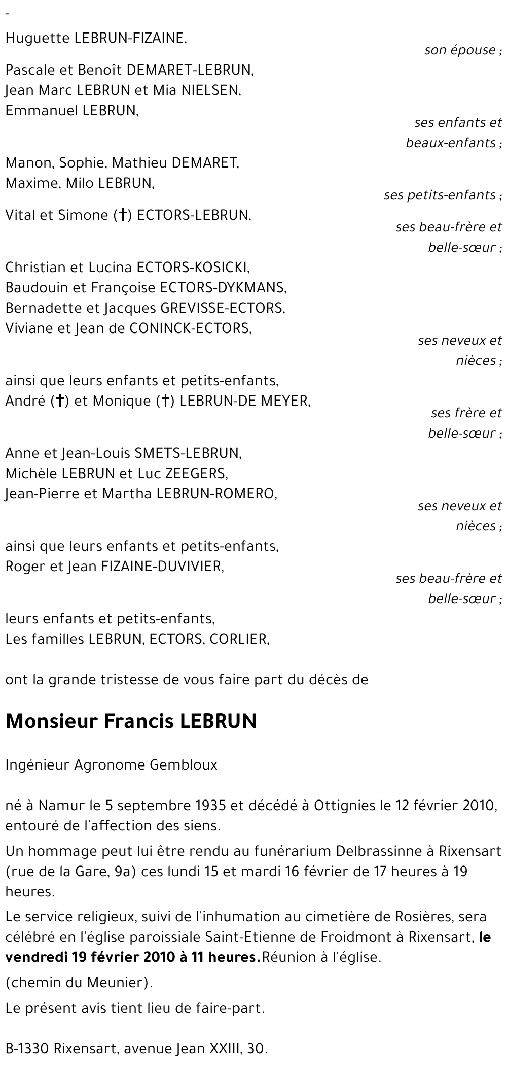 Francis Lebrun