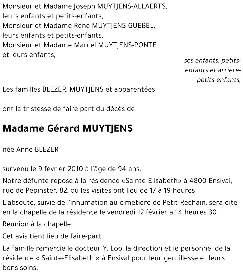 Gérard MUYTJENS