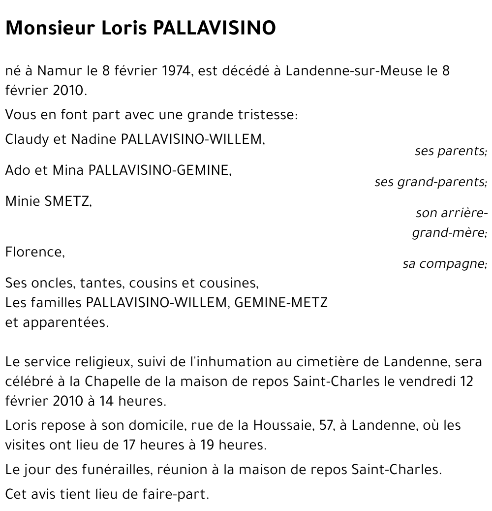 Loris PALLAVISINO