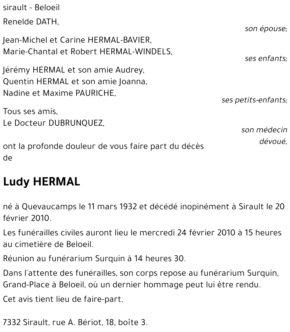 Ludy HERMAL