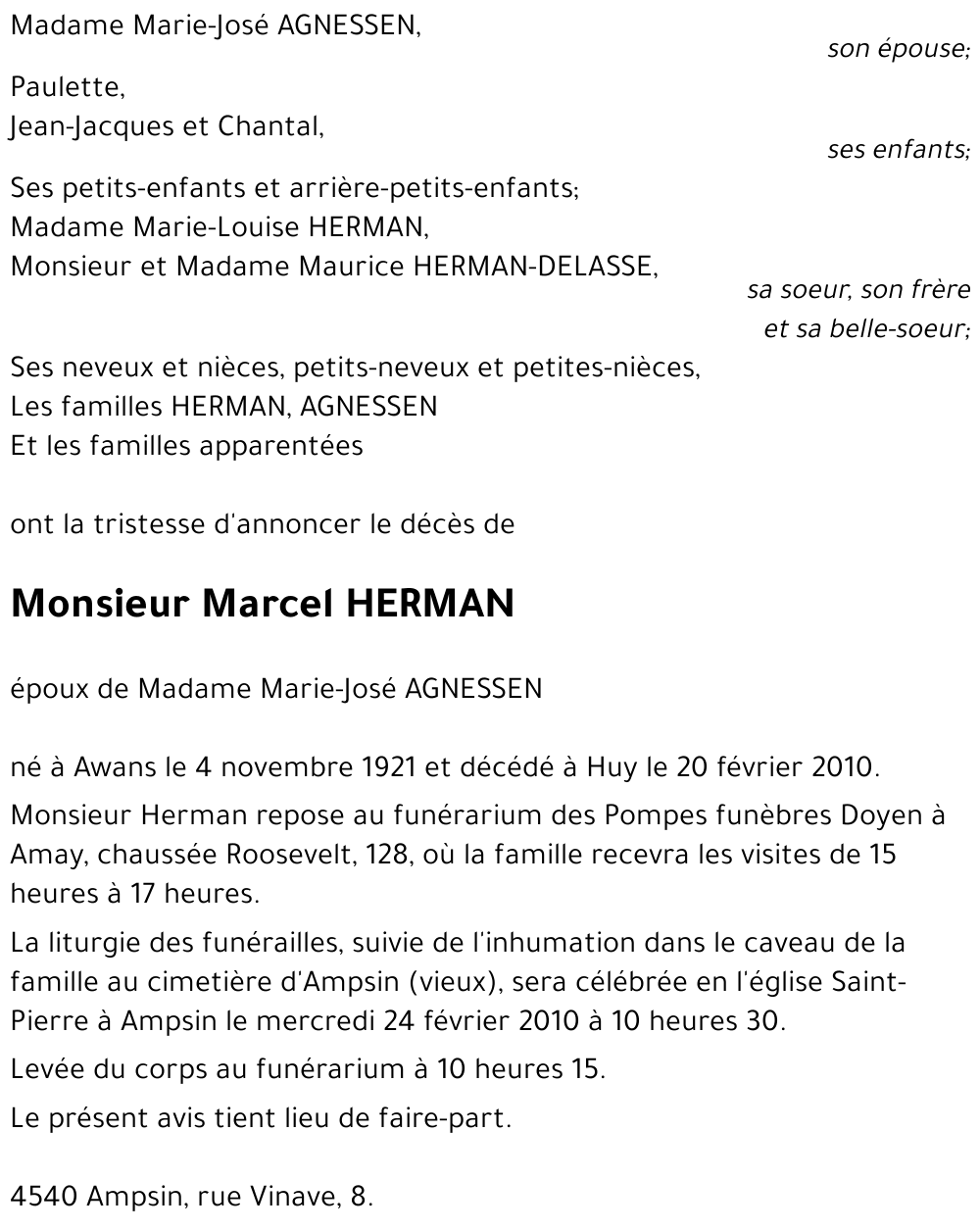 Marcel HERMAN
