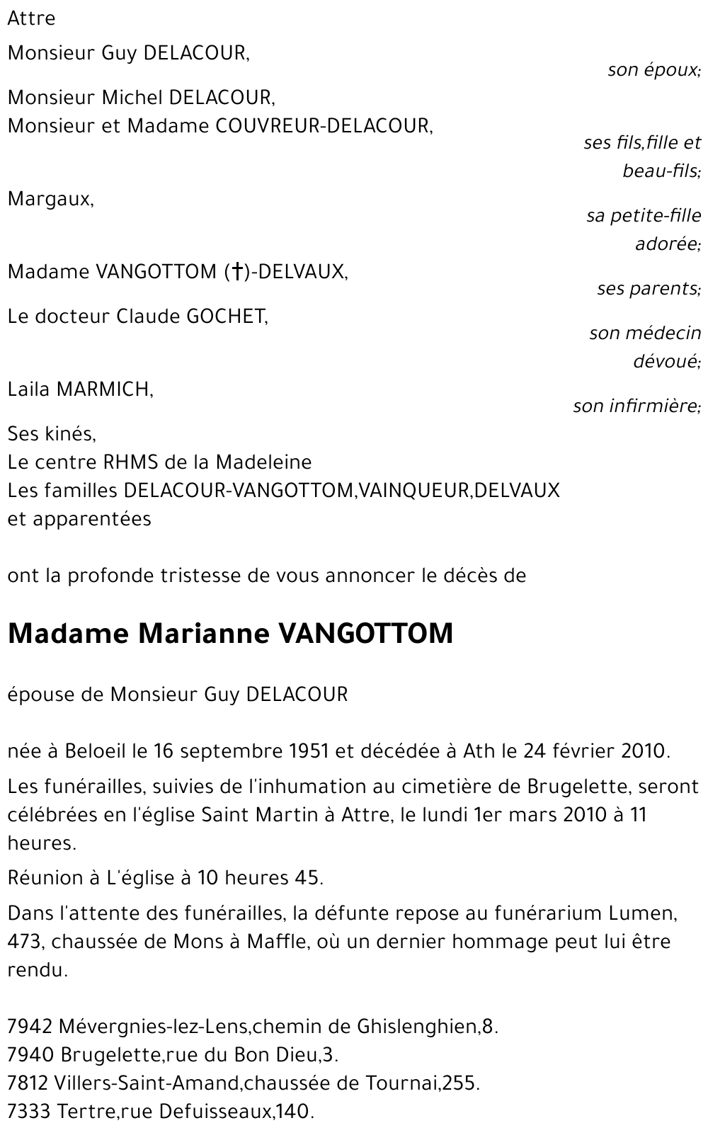 Marianne Vangottom