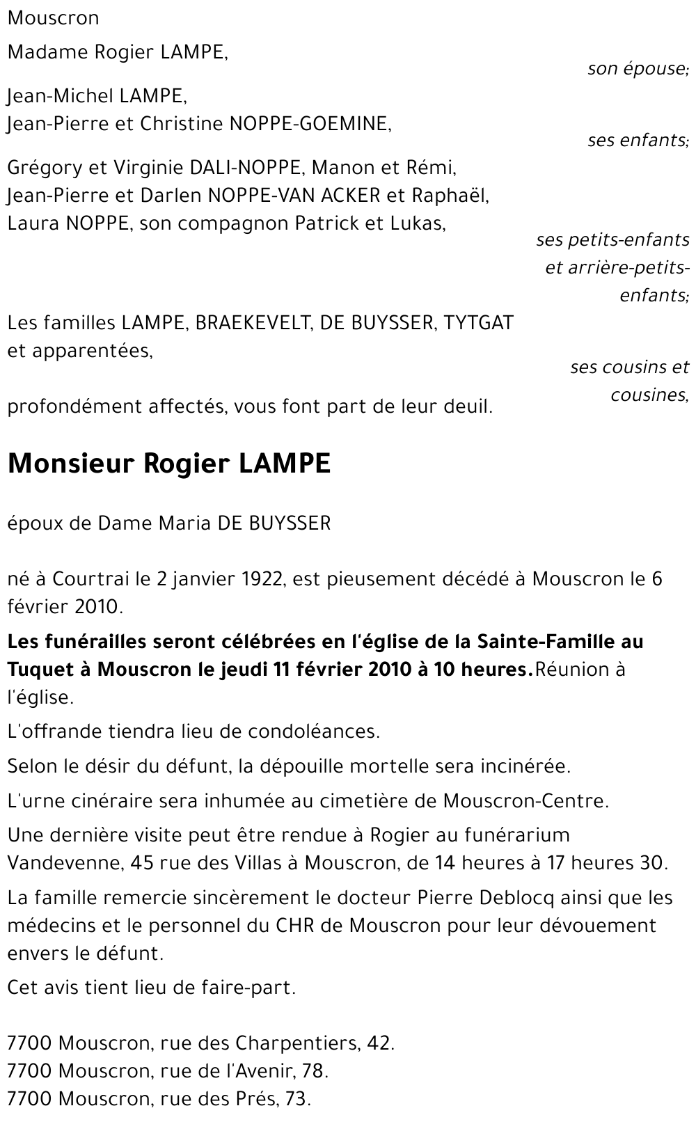Rogier LAMPE