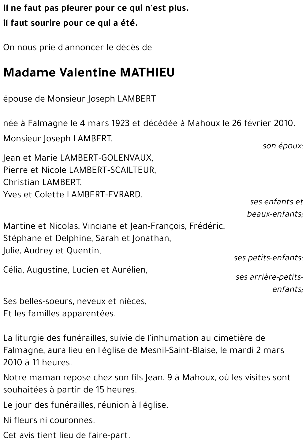 Valentine MATHIEU
