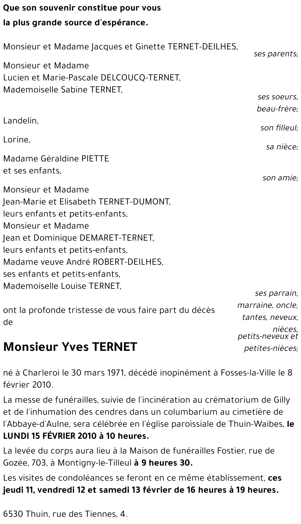 Yves TERNET