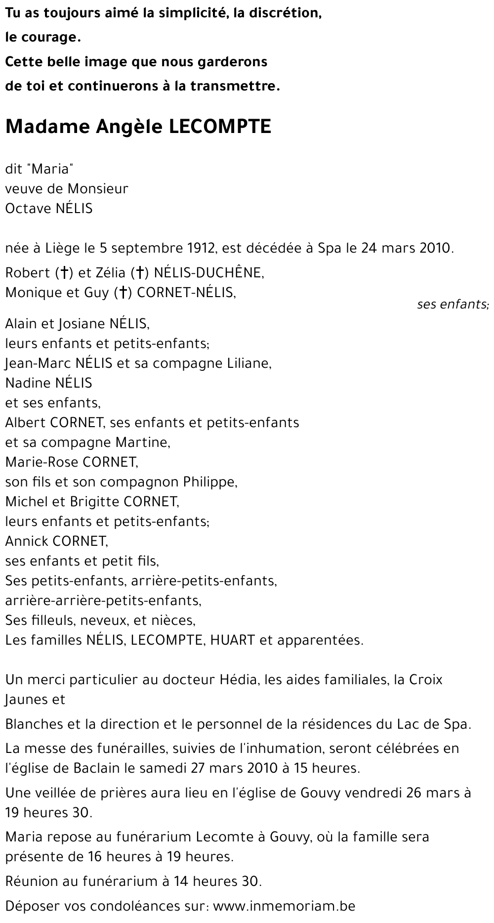 Angèle Lecompte