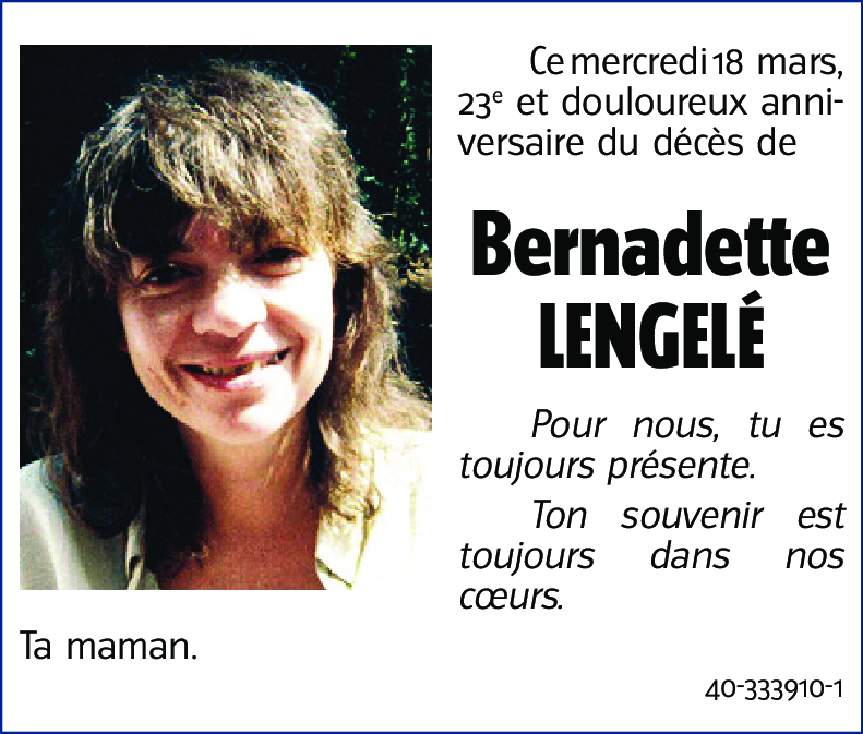 Bernadette LENGELE