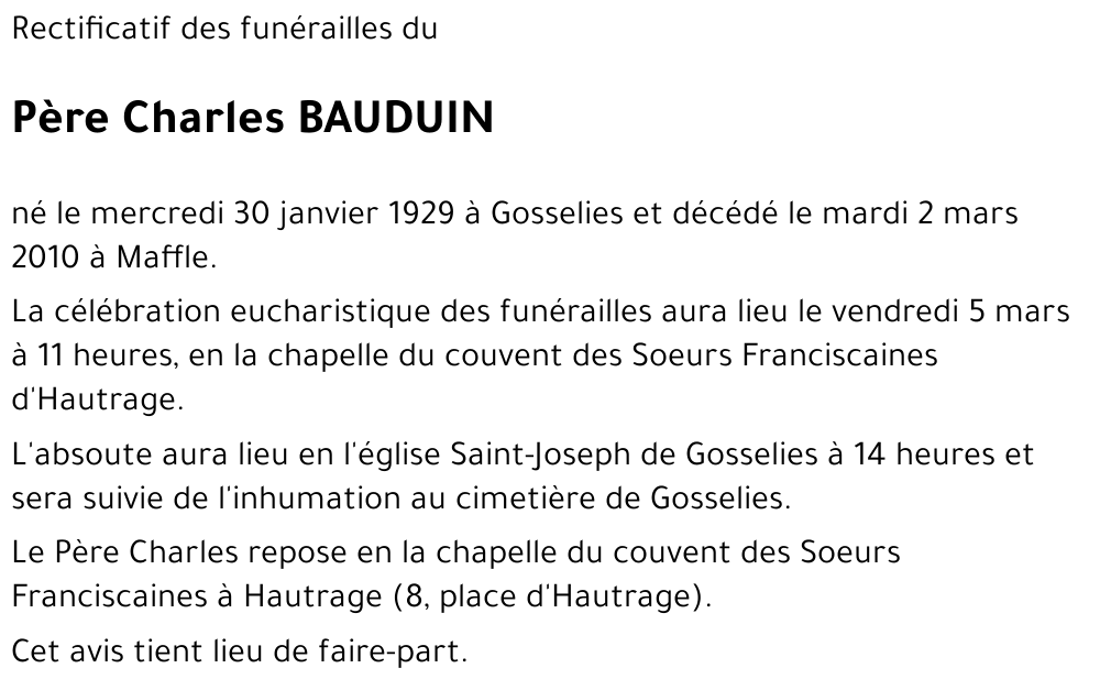 Charles BAUDUIN