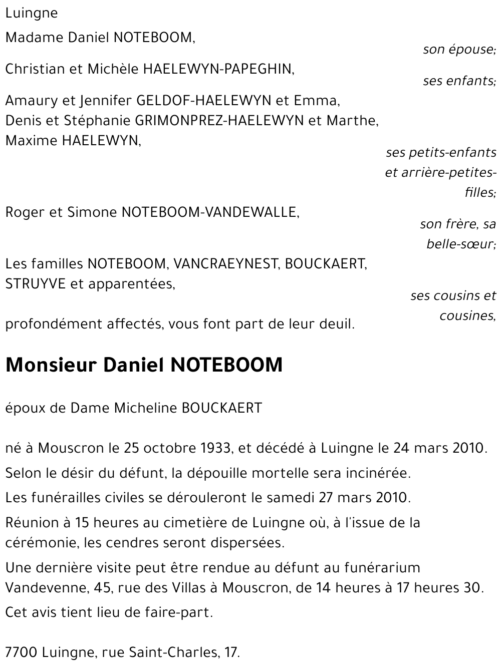 Daniel NOTEBOOM