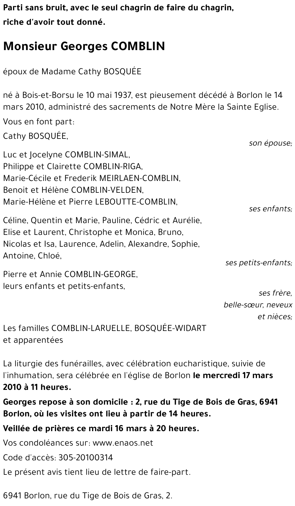Georges COMBLIN