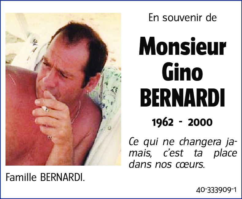 Gino BERNARDI