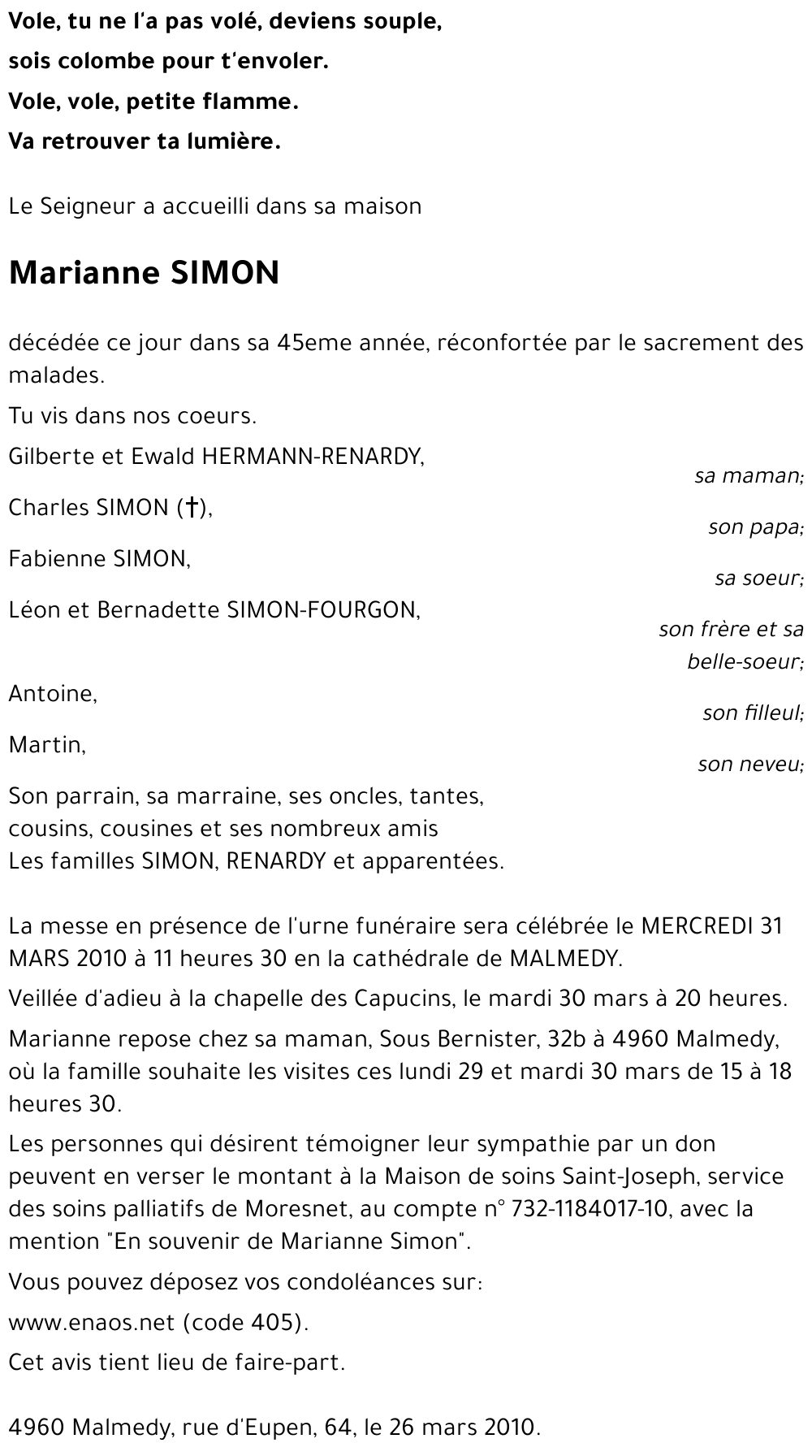 Marianne SIMON
