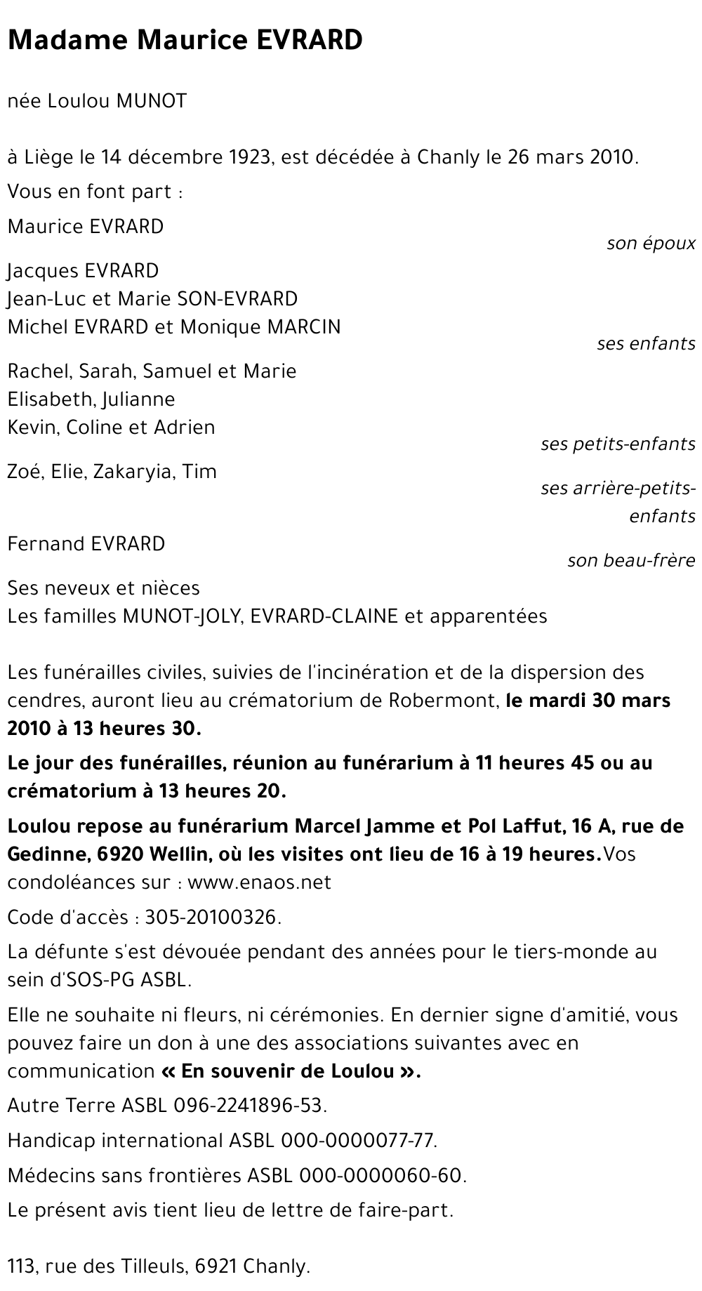 Maurice EVRARD