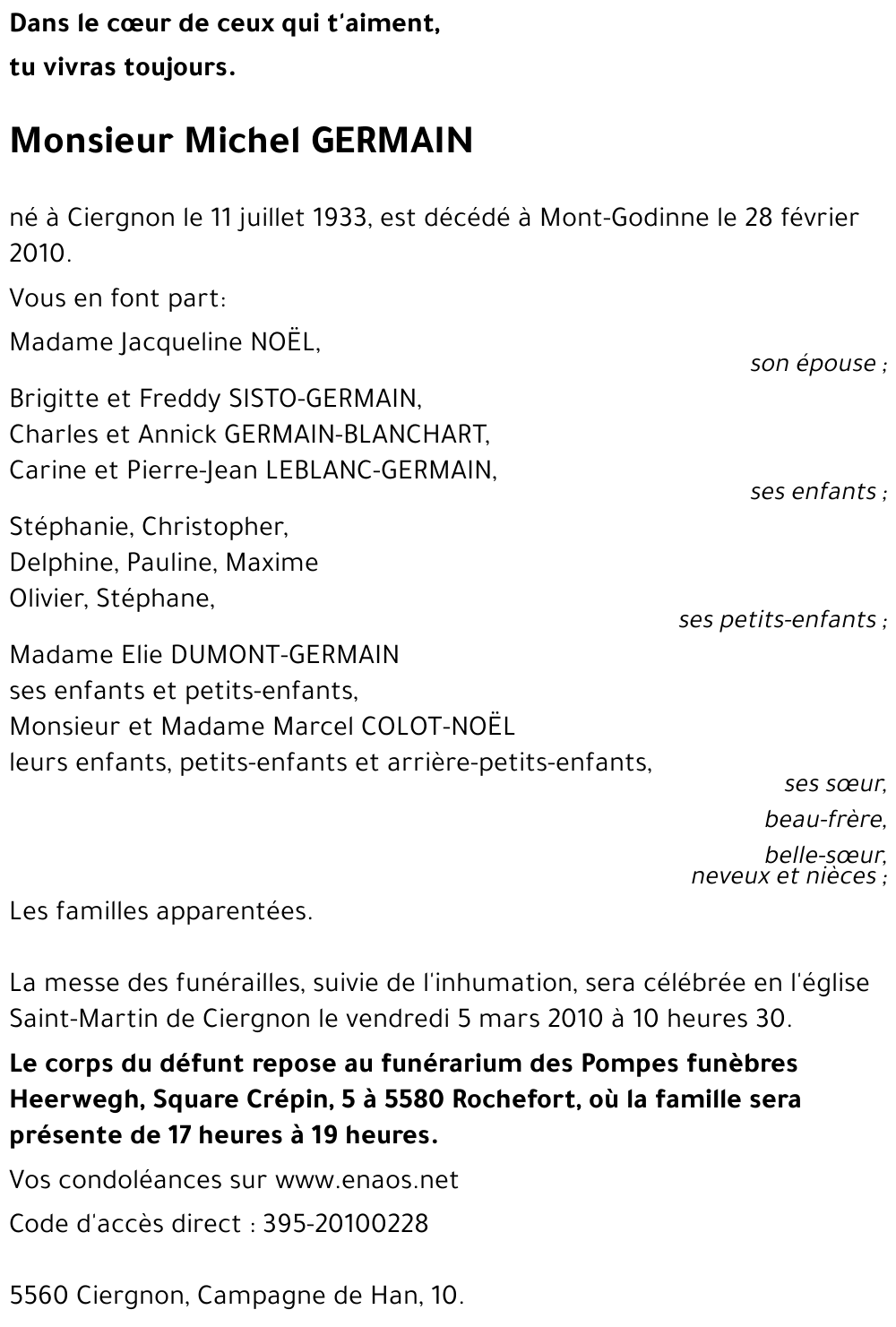 Michel GERMAIN