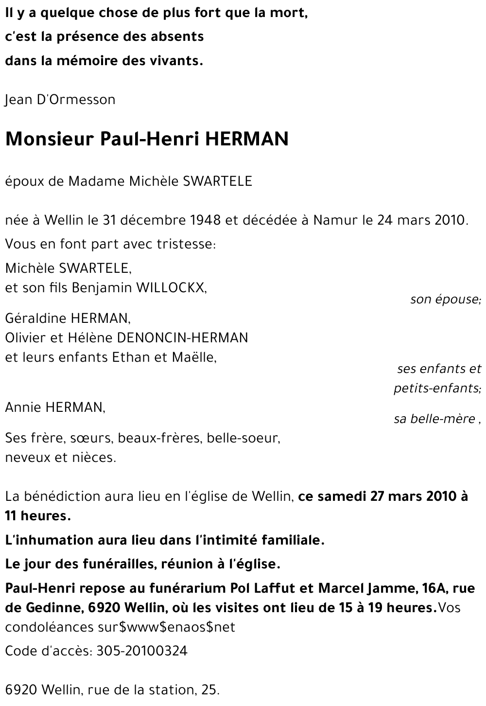 Paul-Henri HERMAN