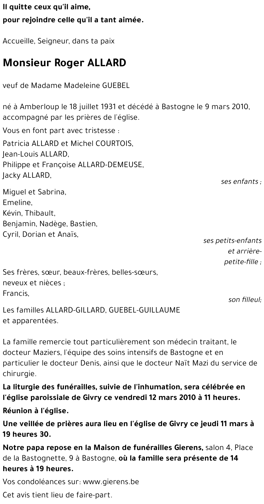 Roger ALLARD
