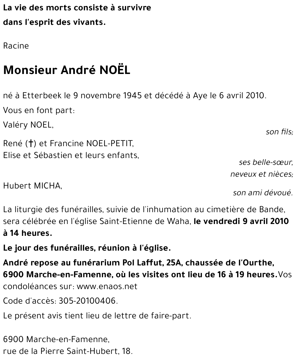 André NOËL